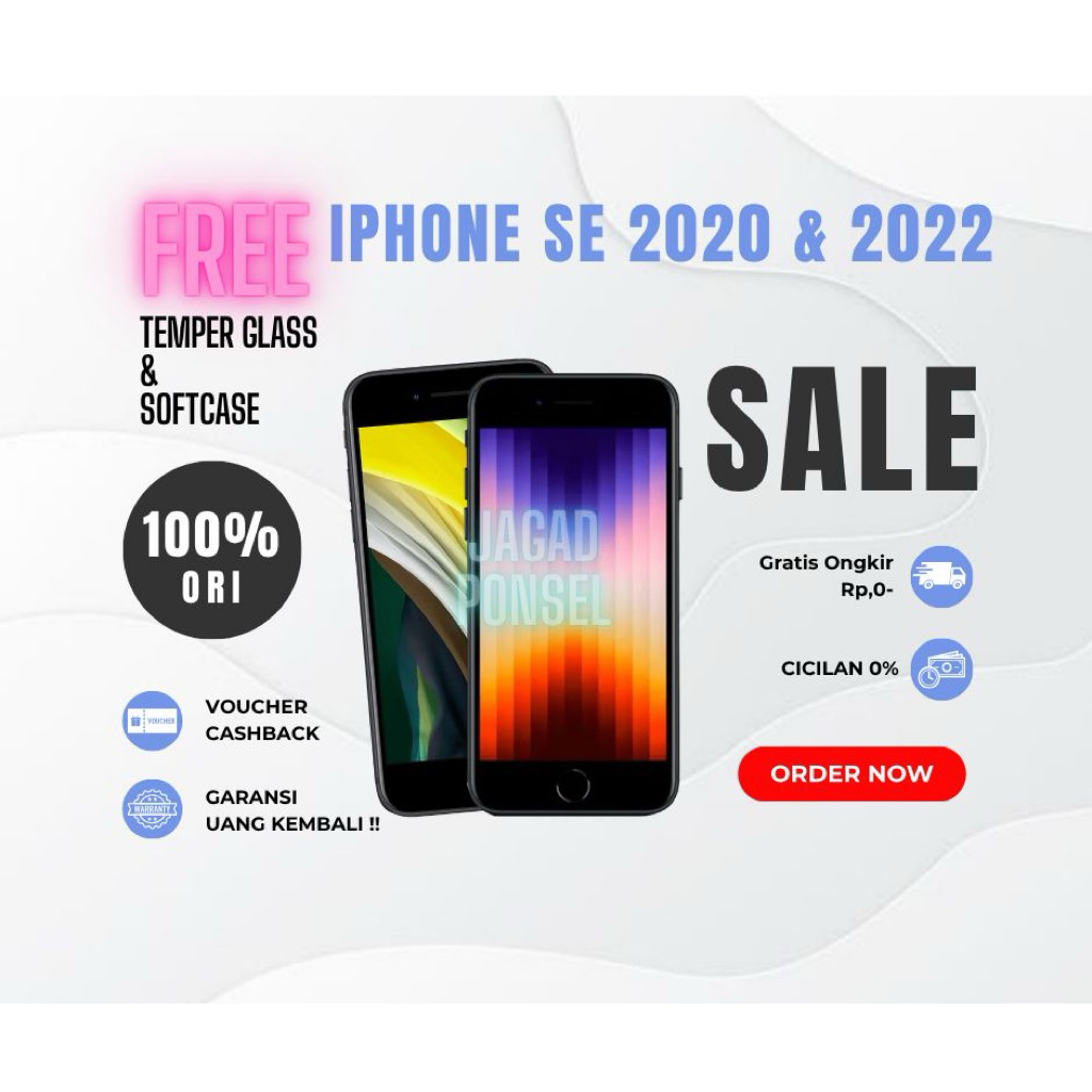 iPhone SE 2022 Gen 3 / 2020 gen 2 ex RESMI SECOND FULLSET