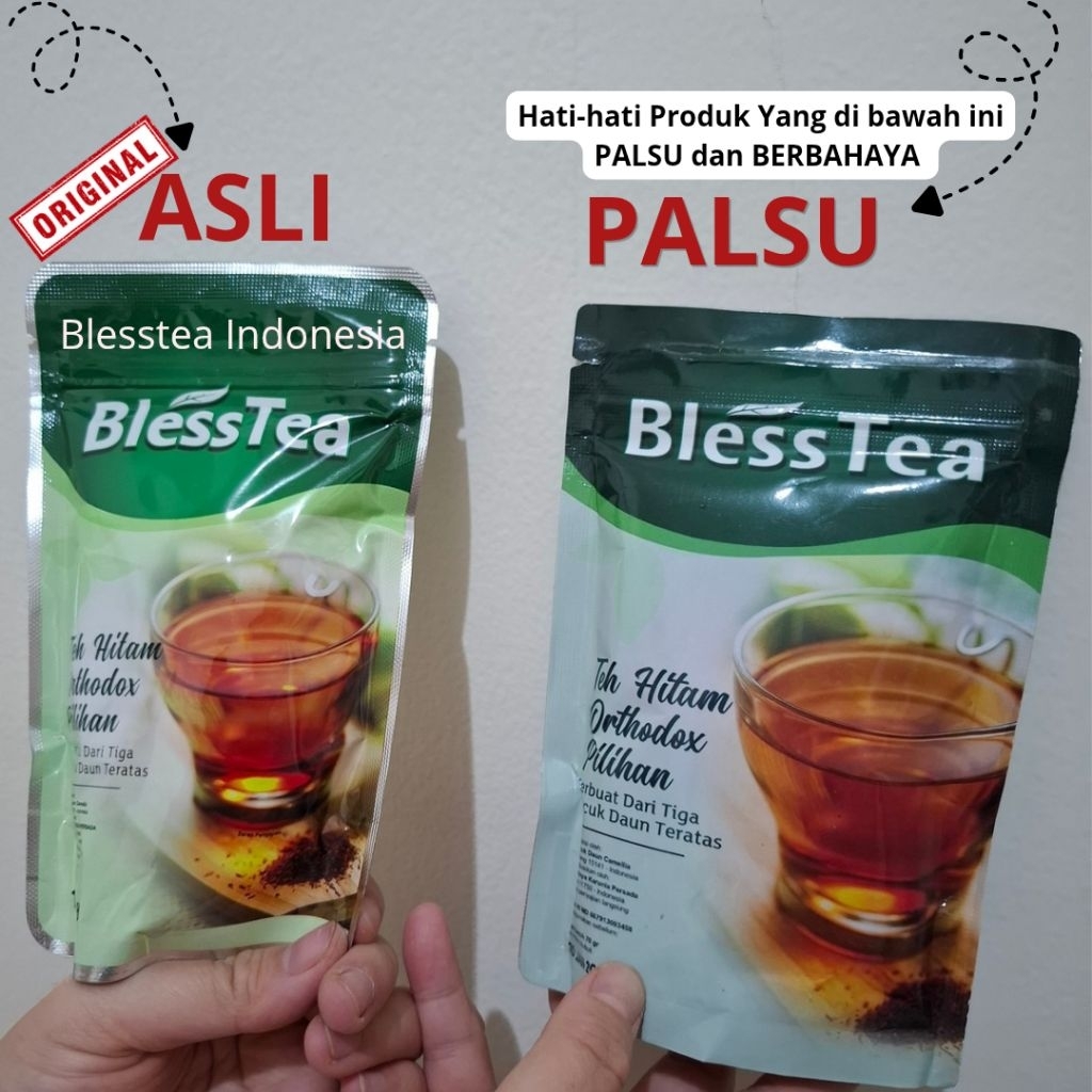 Blesstea Refill Isi 70gr Di Jamin ASLI 100%