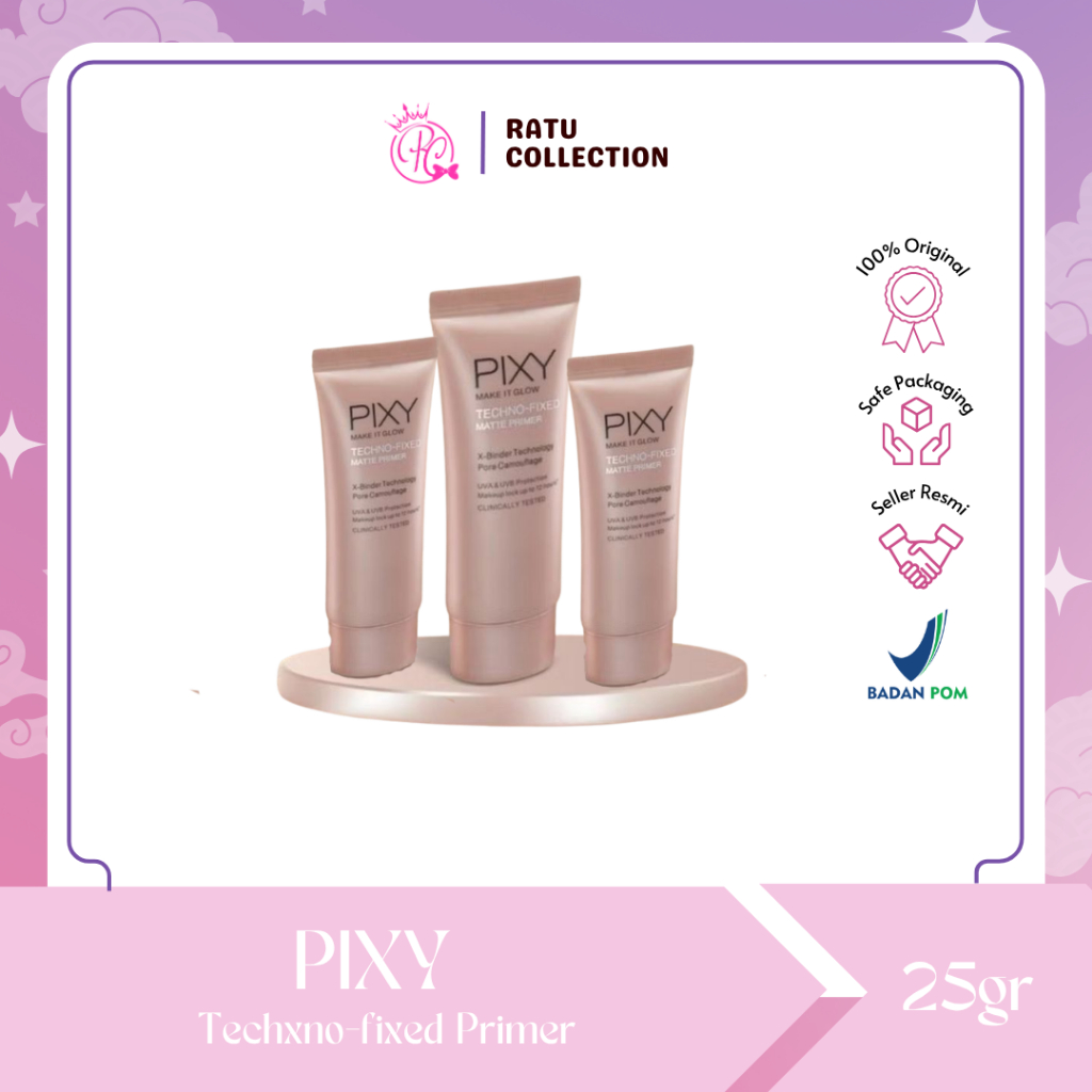 PIXY MAKE IT GLOW TECHNO FIXED MATTE PRIMER / Primer Pixy Matte