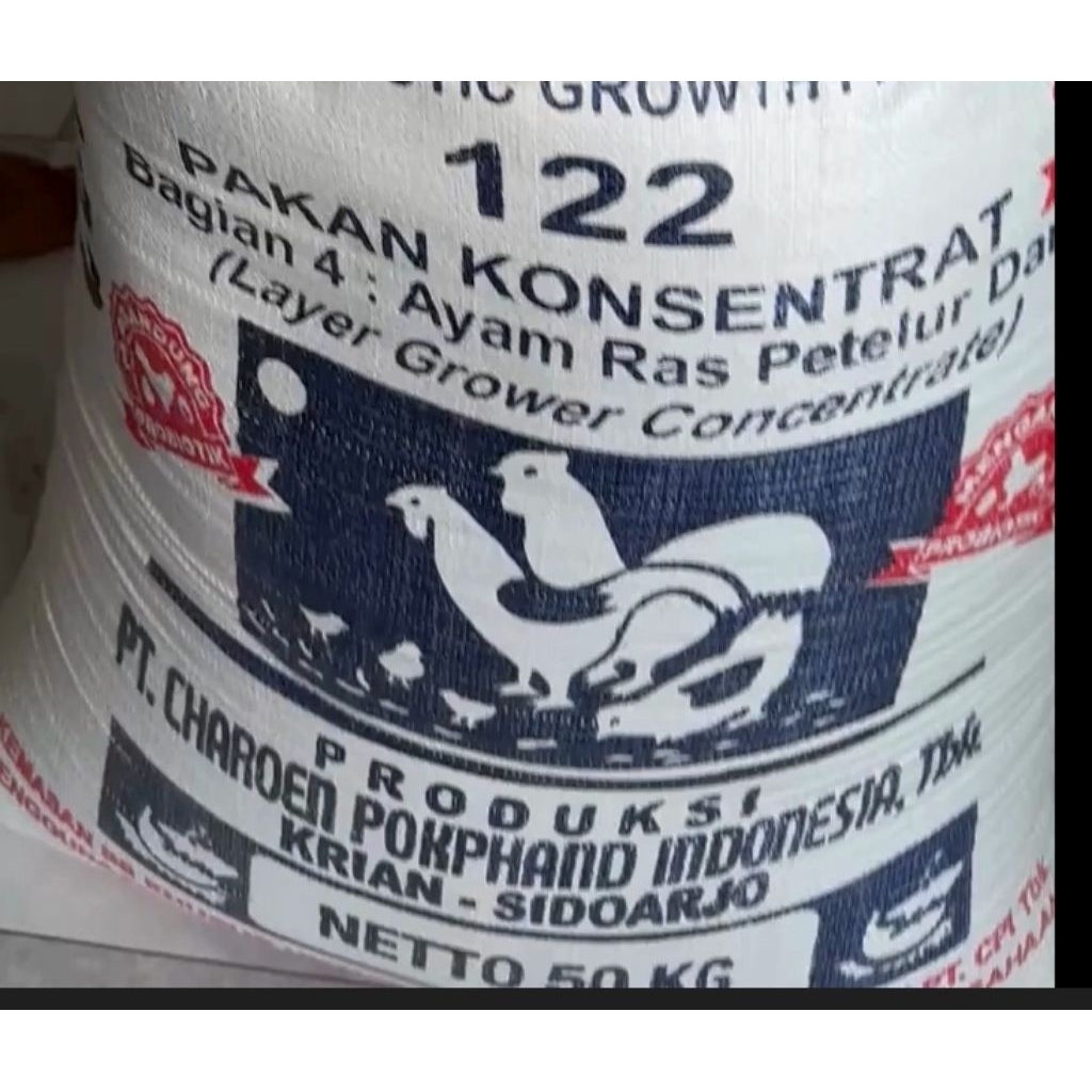 Konsentrat ayam petelur 122 pakan campuran unggas sekiloan