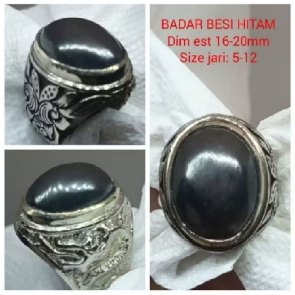 BATU CINCIN BADAR BESI HITAM