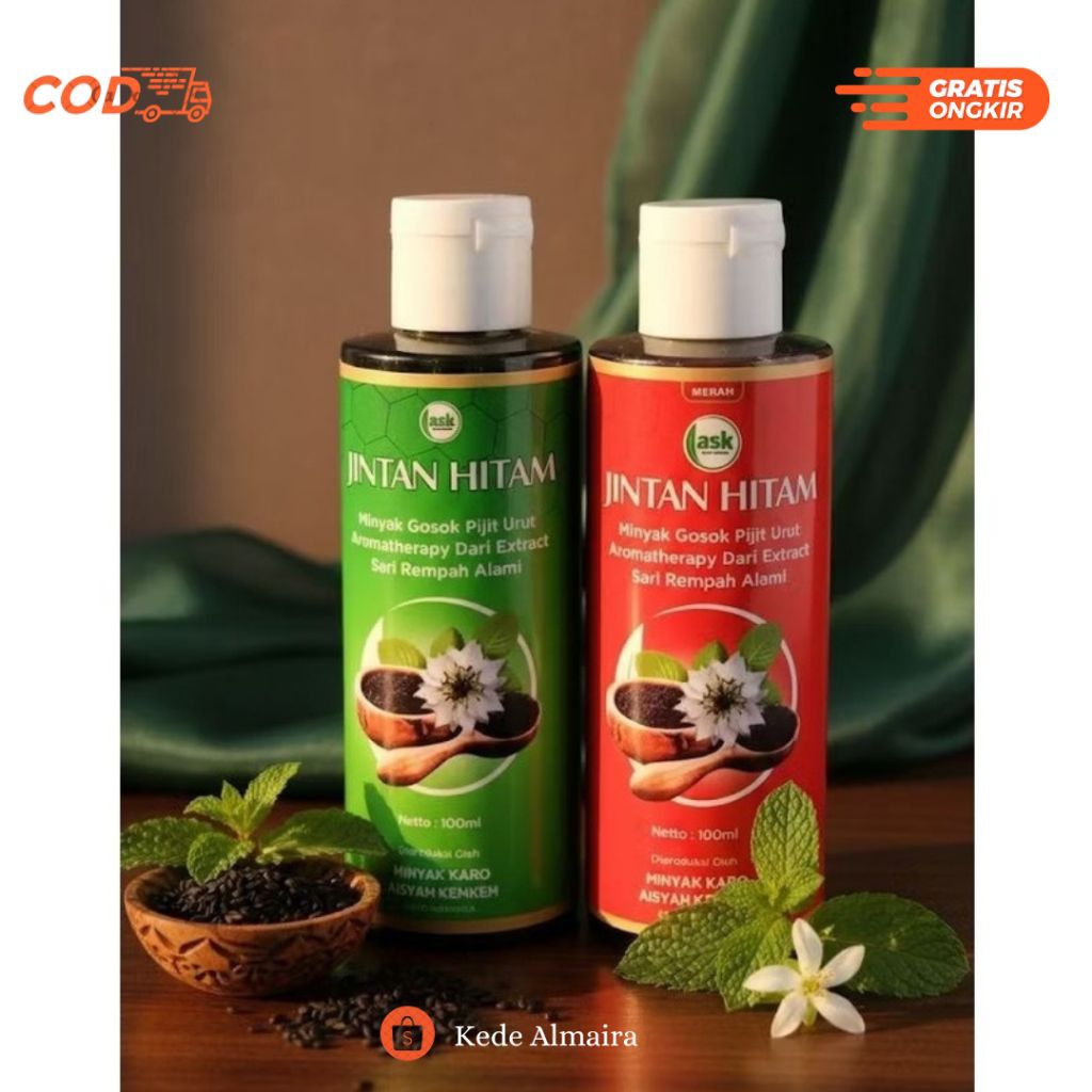 Minyak Karo Jintan Hitam Dewasa/Balita