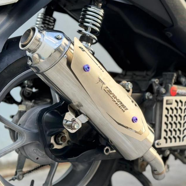 Standar Racing Knalpot Original IZANAGI RACING Type IZN PRO SS EAGLE Saringan Full inlet 38mm Aerox 