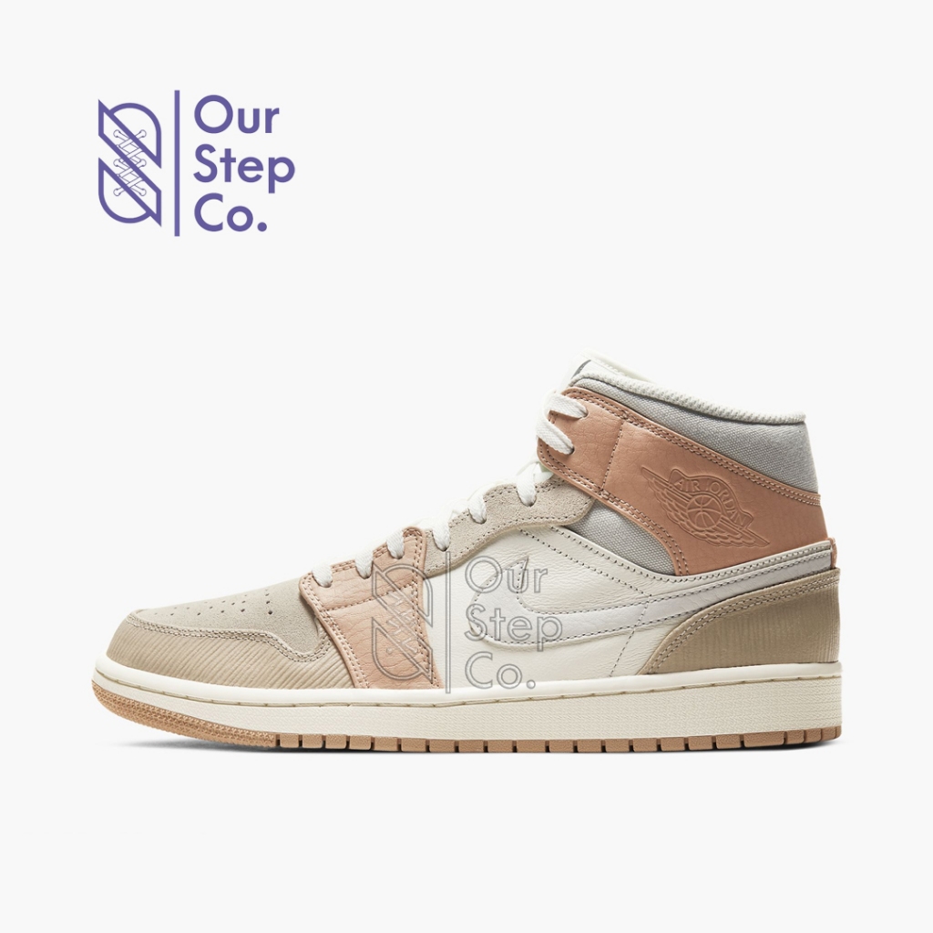 Sepatu Nike Air Jordan 1 Mid Milan Original BNIB