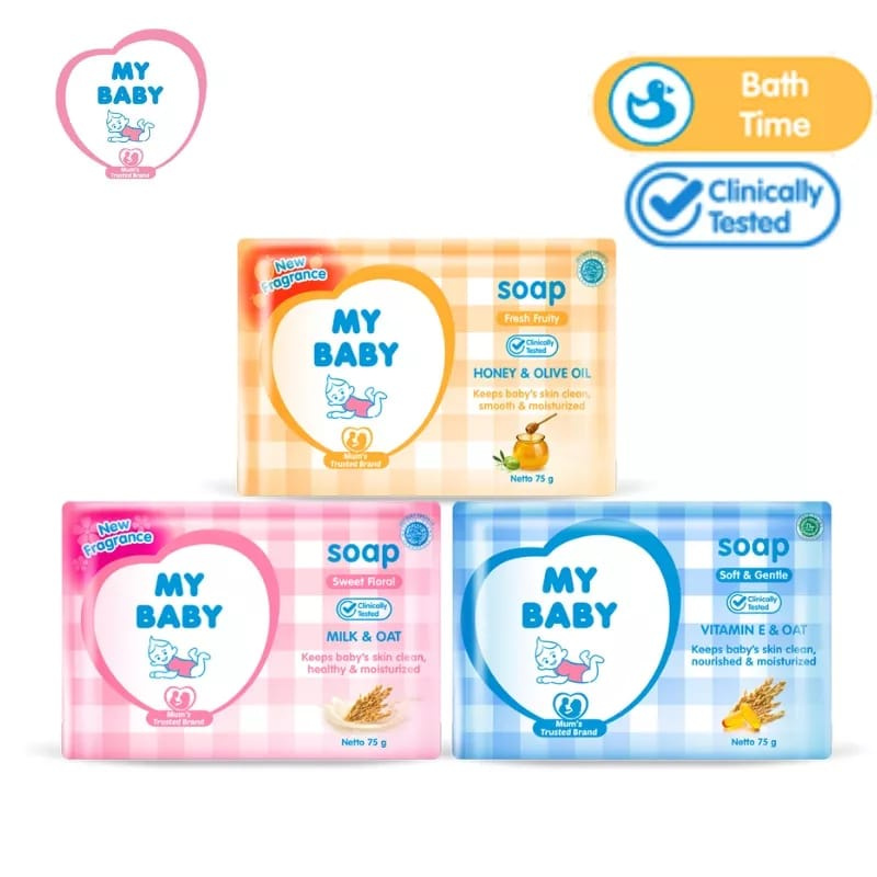 SABUN MY BABY - SOAP MY BABY - SABUN BAYI - SABUN BATANG ANAK - MY BABY