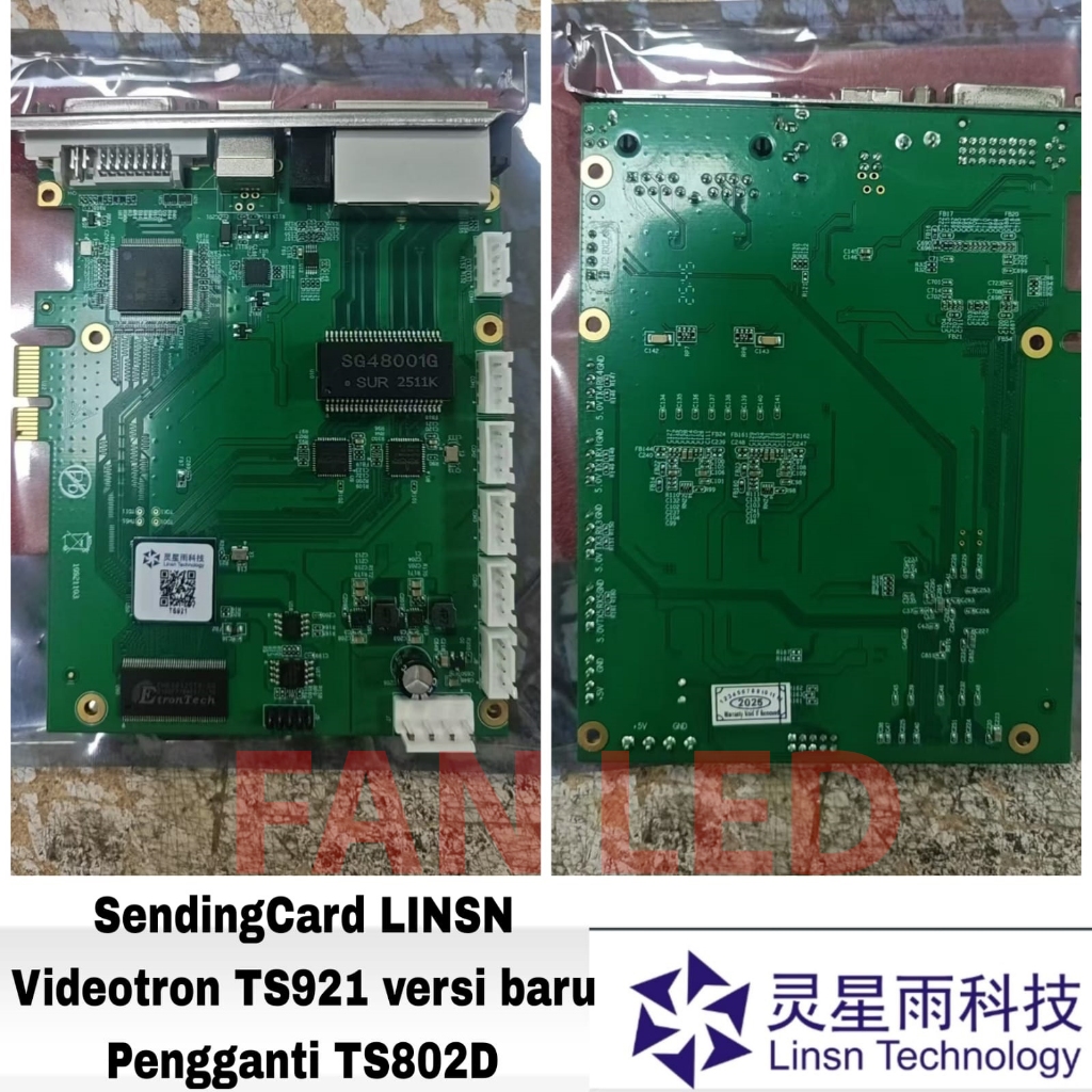Sending Card LED Videotron LINSN TS921 BUKAN TS802D