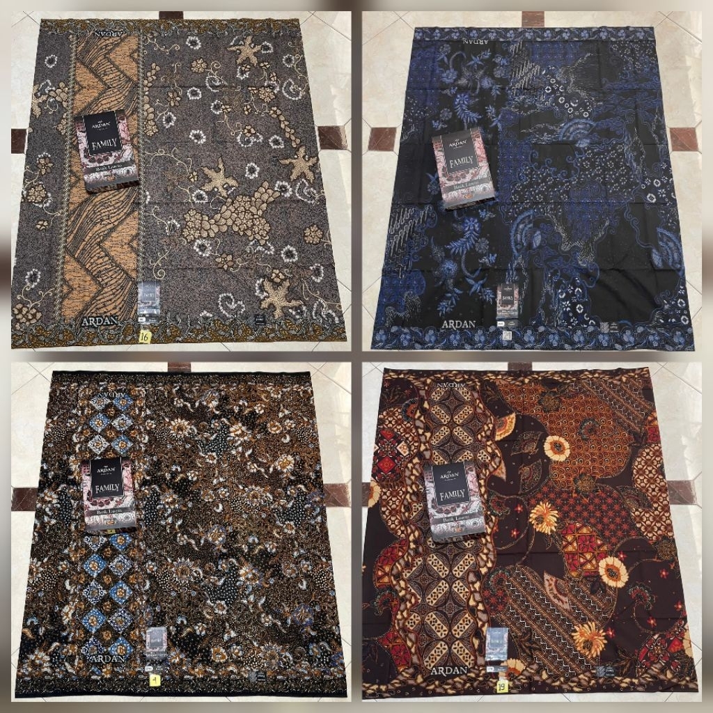 Sarung Ardan Family Batik Mix || Sarung Ardan Famili || Sarung Ardan Batik Lasem || Saring Ardan Ser