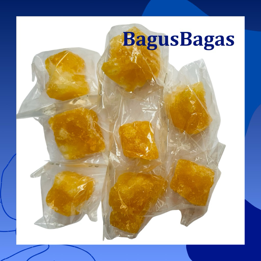 Gula Batu Kuning khas Angkringan Jogja Solo Wedang Uwuh Rock Sugar Siap Saji