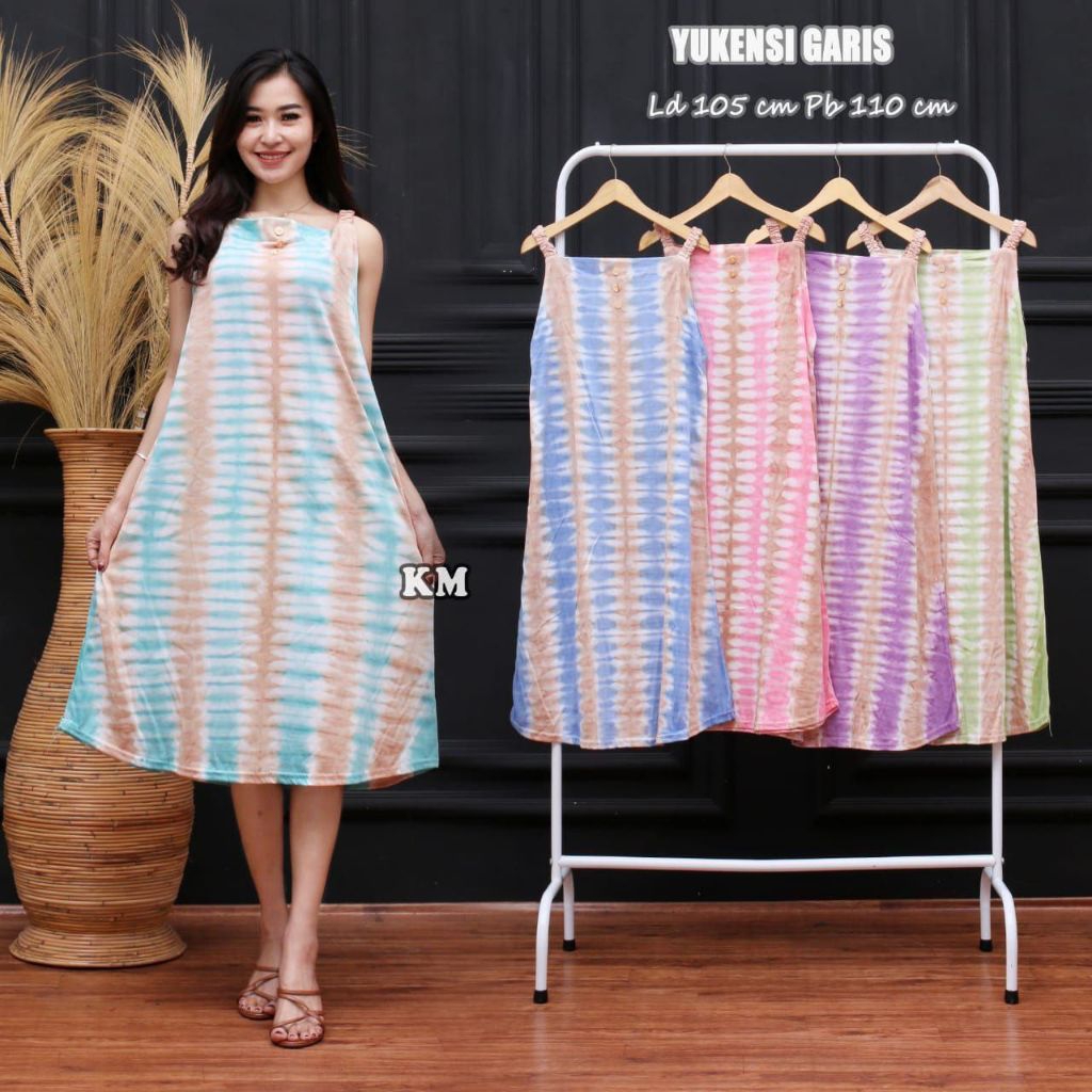 DASTER YUKENSI/ DASTER KAOS TANPA LENGAN/ LENGAN PUNDAK KARET