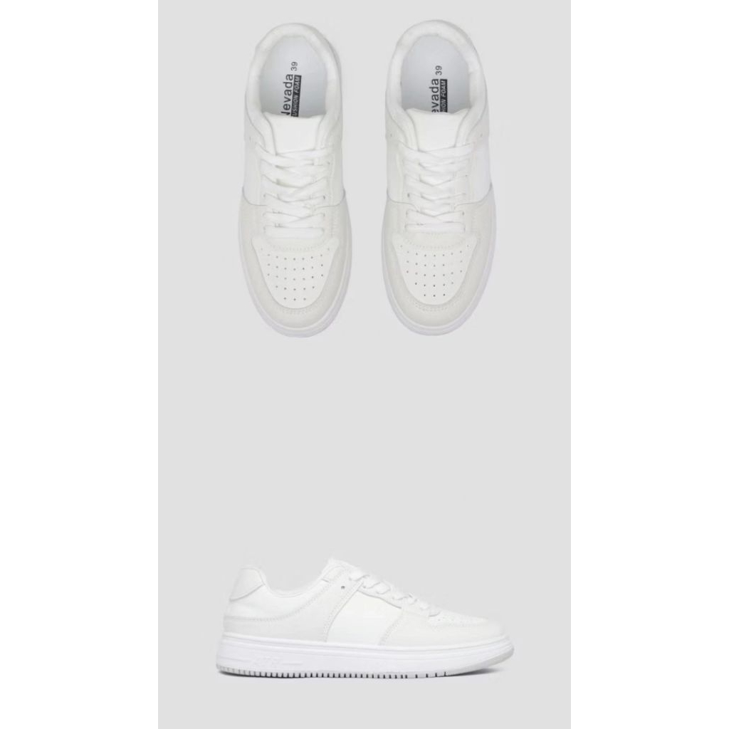 SEPATU SNEAKERS / SEPATU PUTIH / SEPATU NEVADA