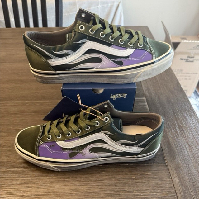 Vans Old Skool 36 LX Archive Flame Green Balsam Original Resmi Store