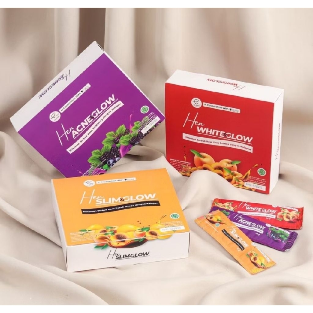Dr hen Collagen Dr Richard Lee Minuman Kolagen With DNA Salmon Hen White And Glow, Hen Acne And Glow