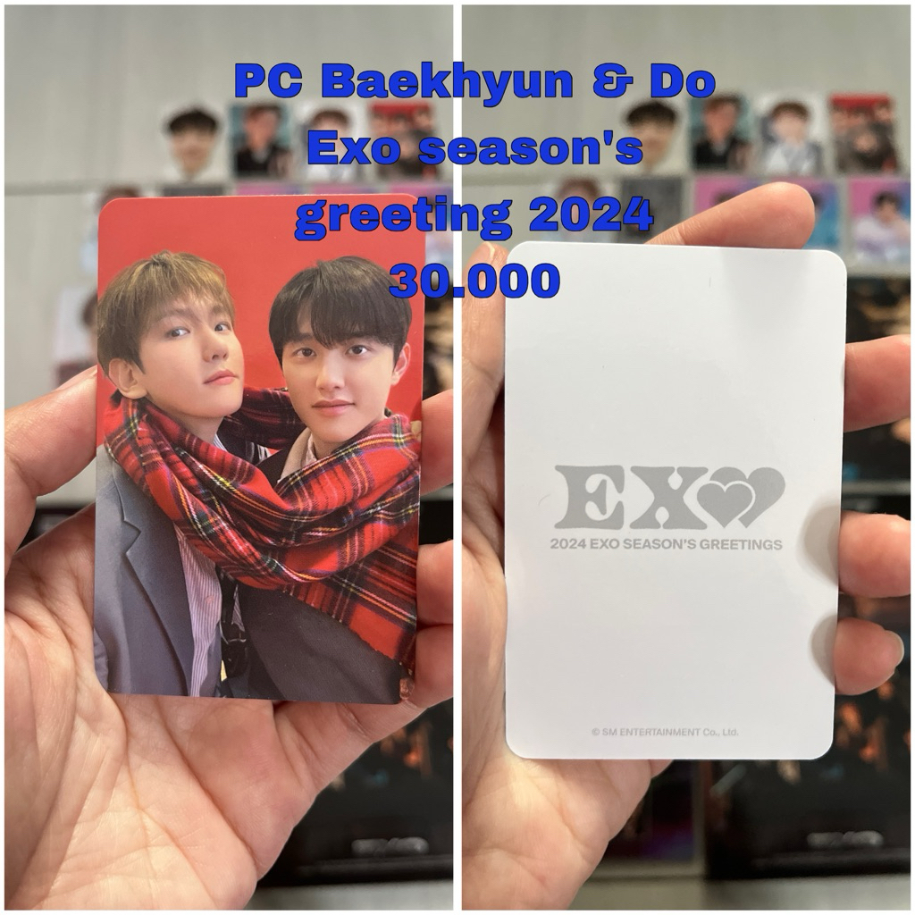 PC baekhyun dan Do EXO season's greeting 2024