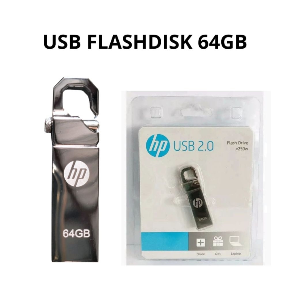 Flashdisk Usb 64 GB Metal Usb Flashdisk 64Gb