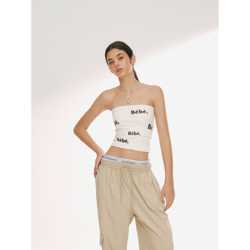 Noirnine Bébé Tube Top / Kemben Noirnine Korea/Crop Top