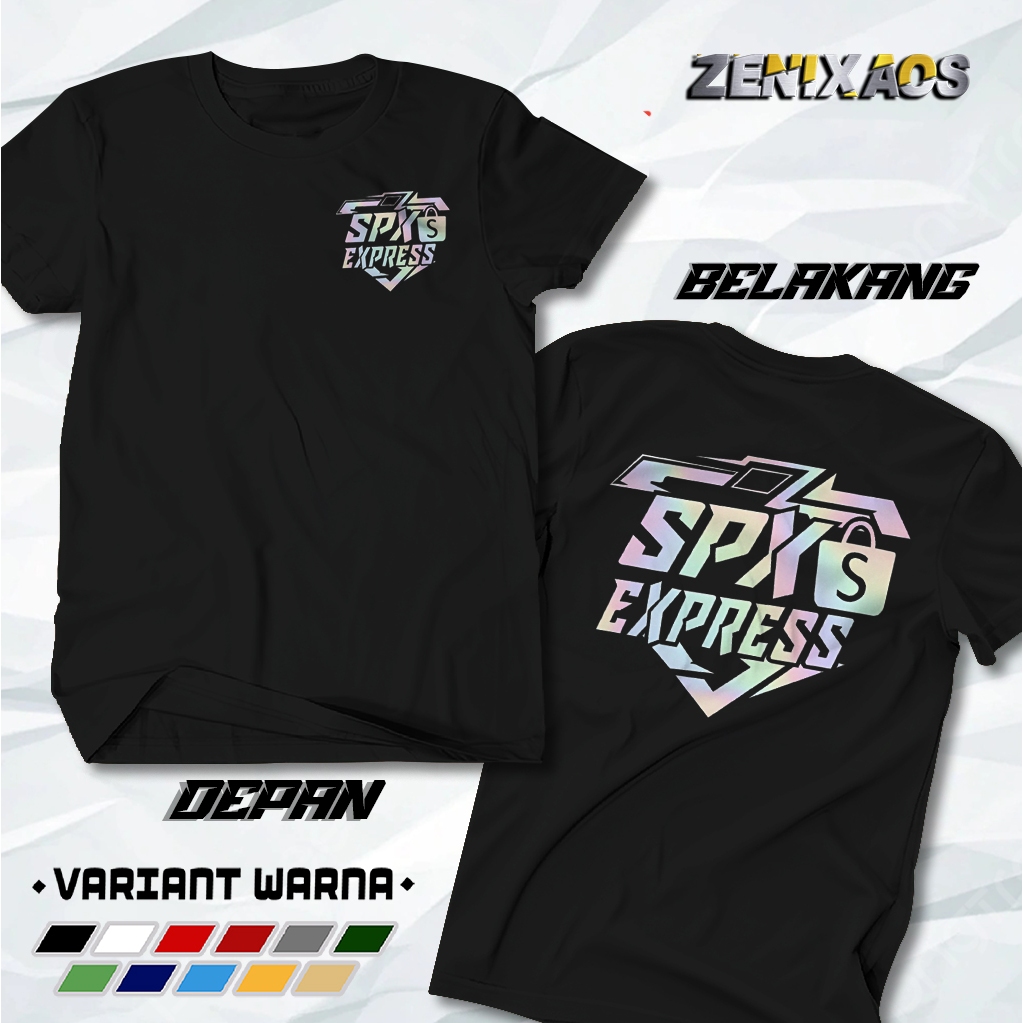 ZENIXAOS - KAOS SPX EXPRESS | KAOS HOLOGRAM | BAJU KURIR TERBARU KEREN