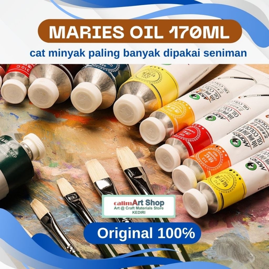 Cat Minyak Maries 170ml | Maries Oil Colour