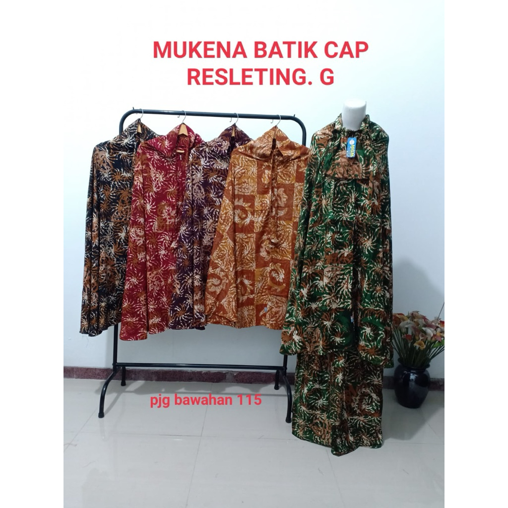 MUKENA MGM AIDA - Mukena Lukis Mukena Dewasa Motif Tiedye Handmade Mukena Rayon Bali Dewasa Jumbo Ad