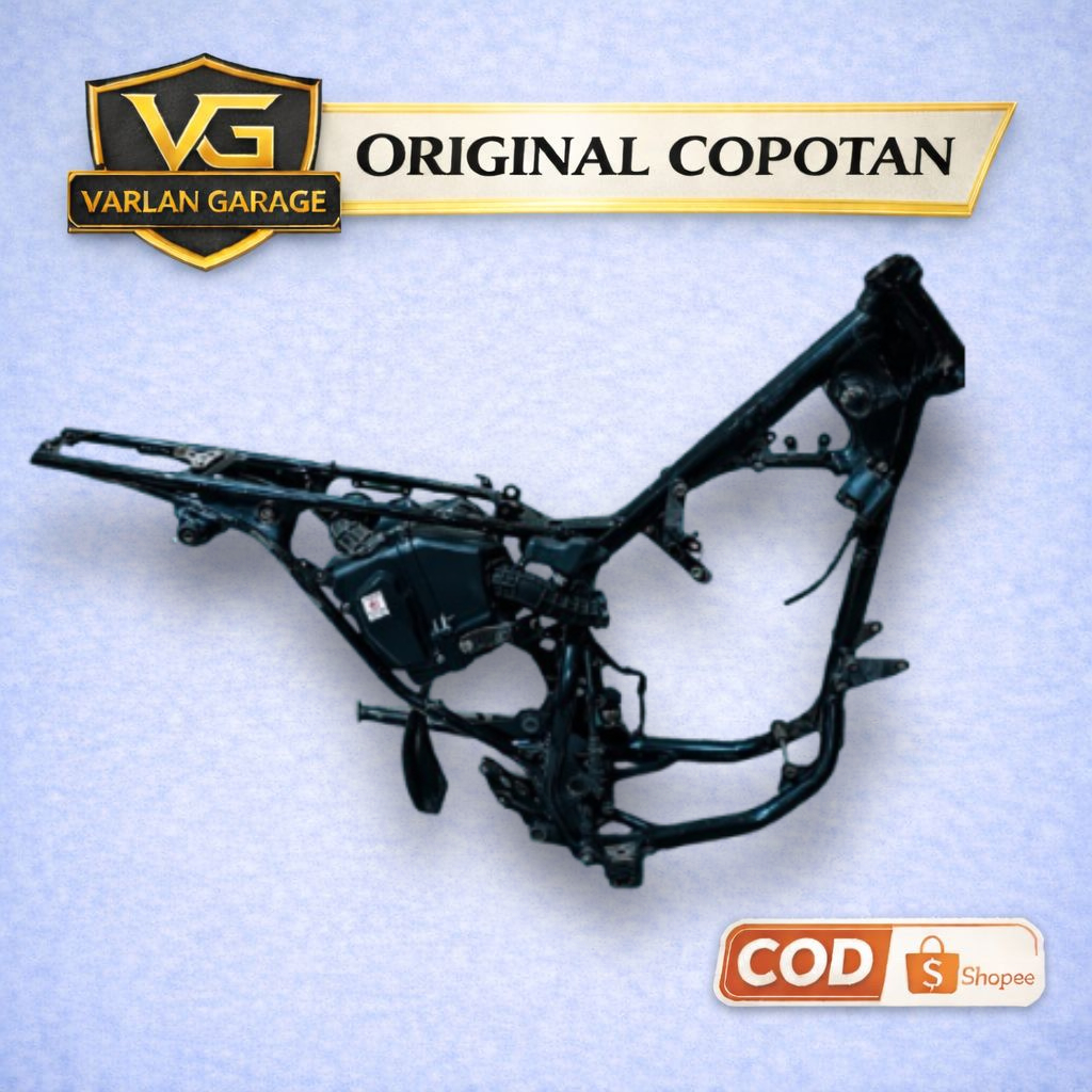 Frame crf150L original copotan motor -Rangka Crf150L original copotan motor