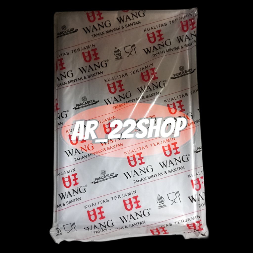 Kantong Plastik Merk Wang-Wang PE 20 X 35