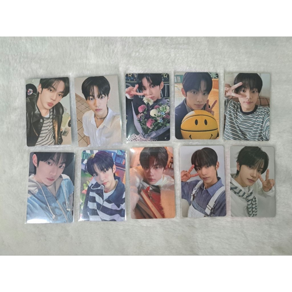 TWS Official Photocard (Shinyu, Dohoon, Youngjae, Hanjin, Jihoon)