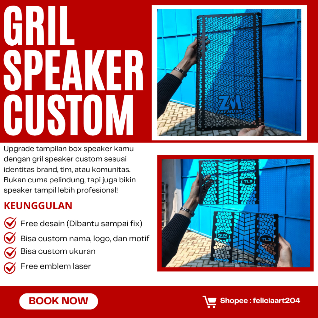 GRILL SPEAKER CUSTOM