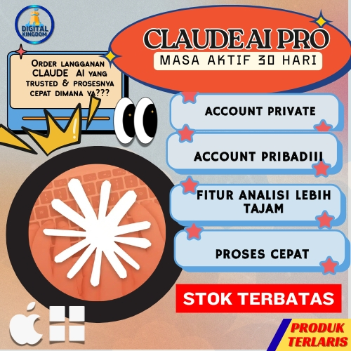 Claude Ai - Lebih Canggih Dari ChatGPT Open Ai - Private Full Garansi | Software Data Analisis
