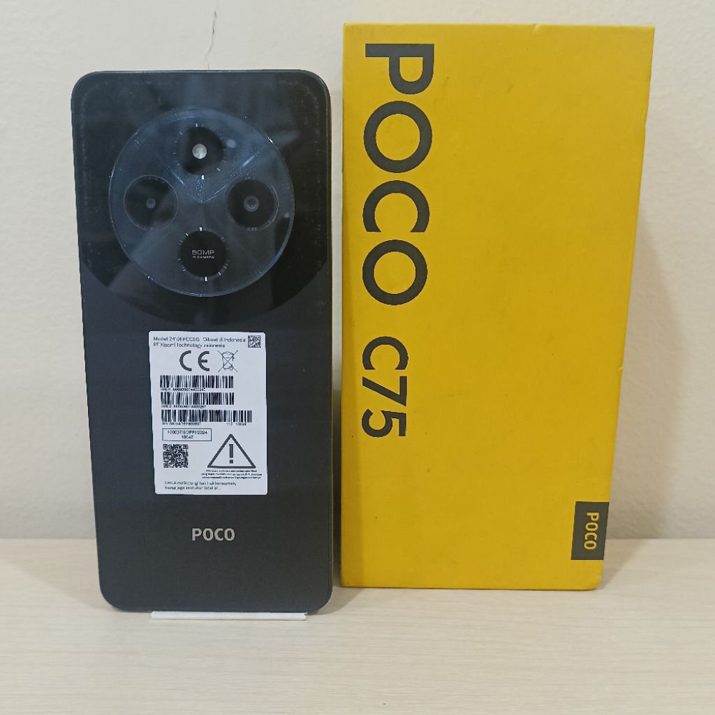 Handphone Xiaomi Poco C75 Ram 6 128 GB