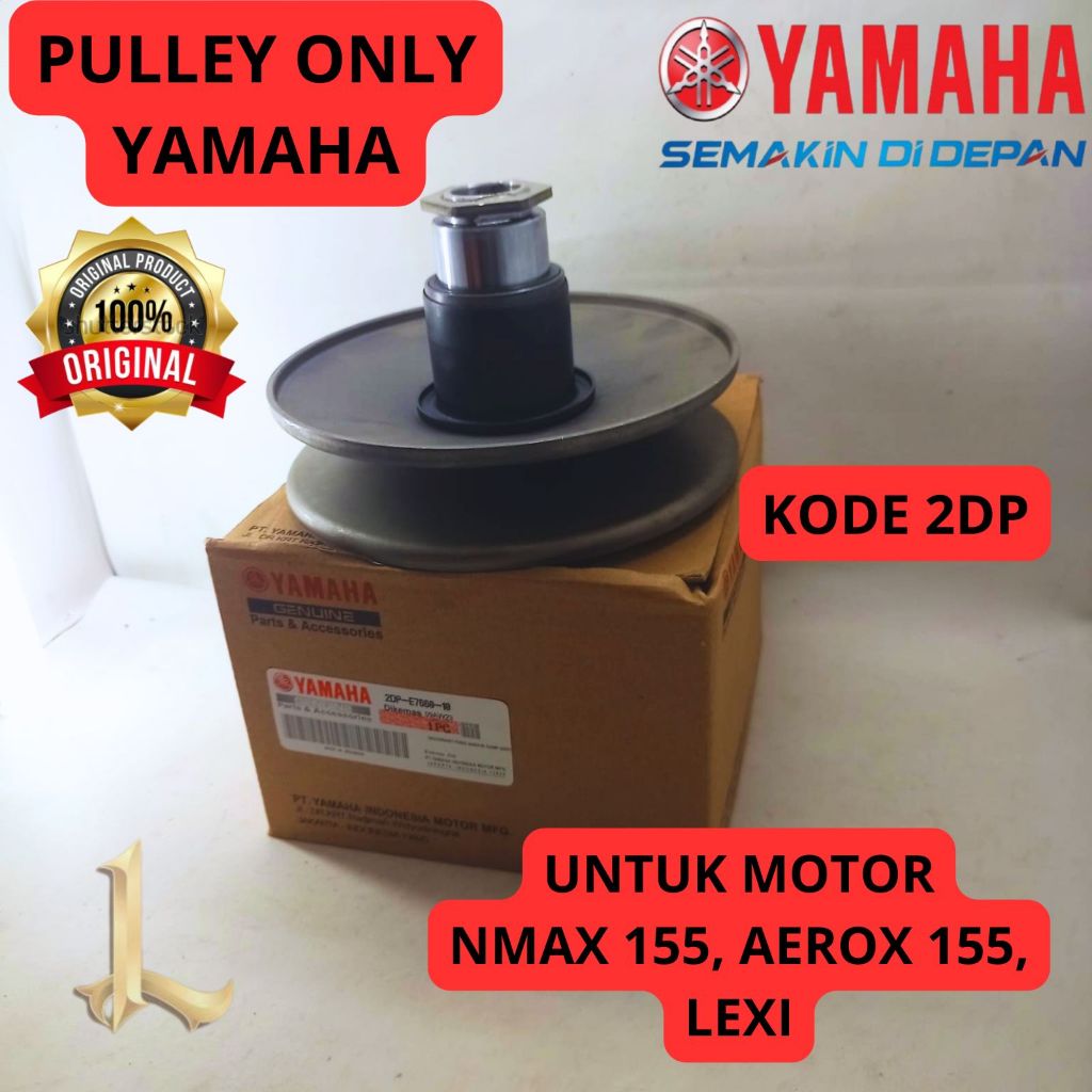 PULLEY ONLY ORIGINAL YAMAHA KODE 2DP NMAX 155, AEROX 155, LEXI