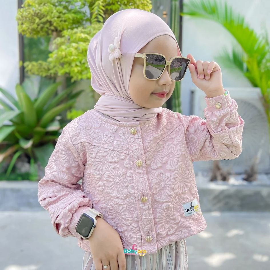 NEW ORIGINAL 100% BABYARA ONE SET BILQIS ONE SET ANAK PEREMPUAN SIZE 0BLN SAMPAI 10 TAHUN
