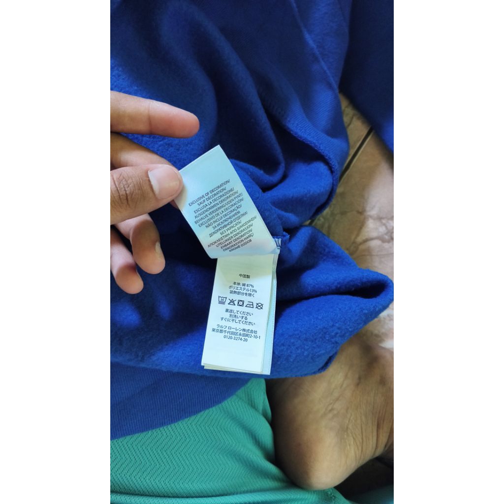 Rekber halfzip polo
