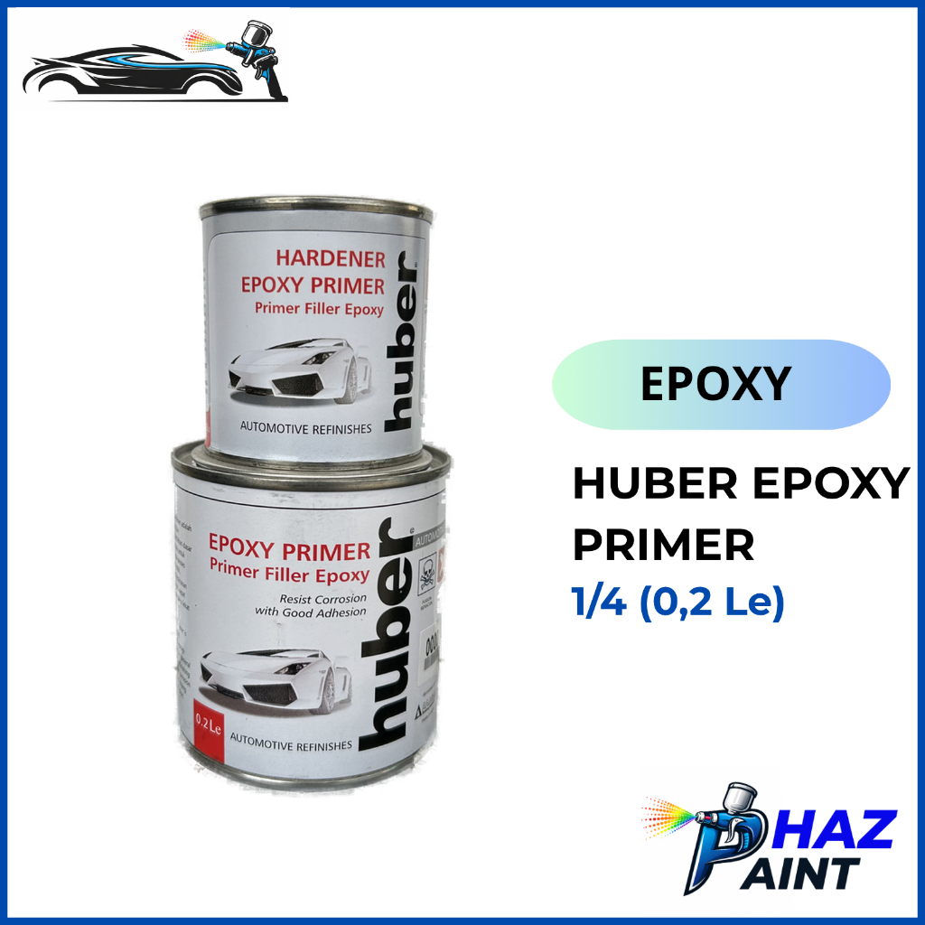 EPOXY HUBER PRIMER 1/4 (0,2 Le) | PRIMER FILLER EPOXY | Epoksi Dasar 2 komponen