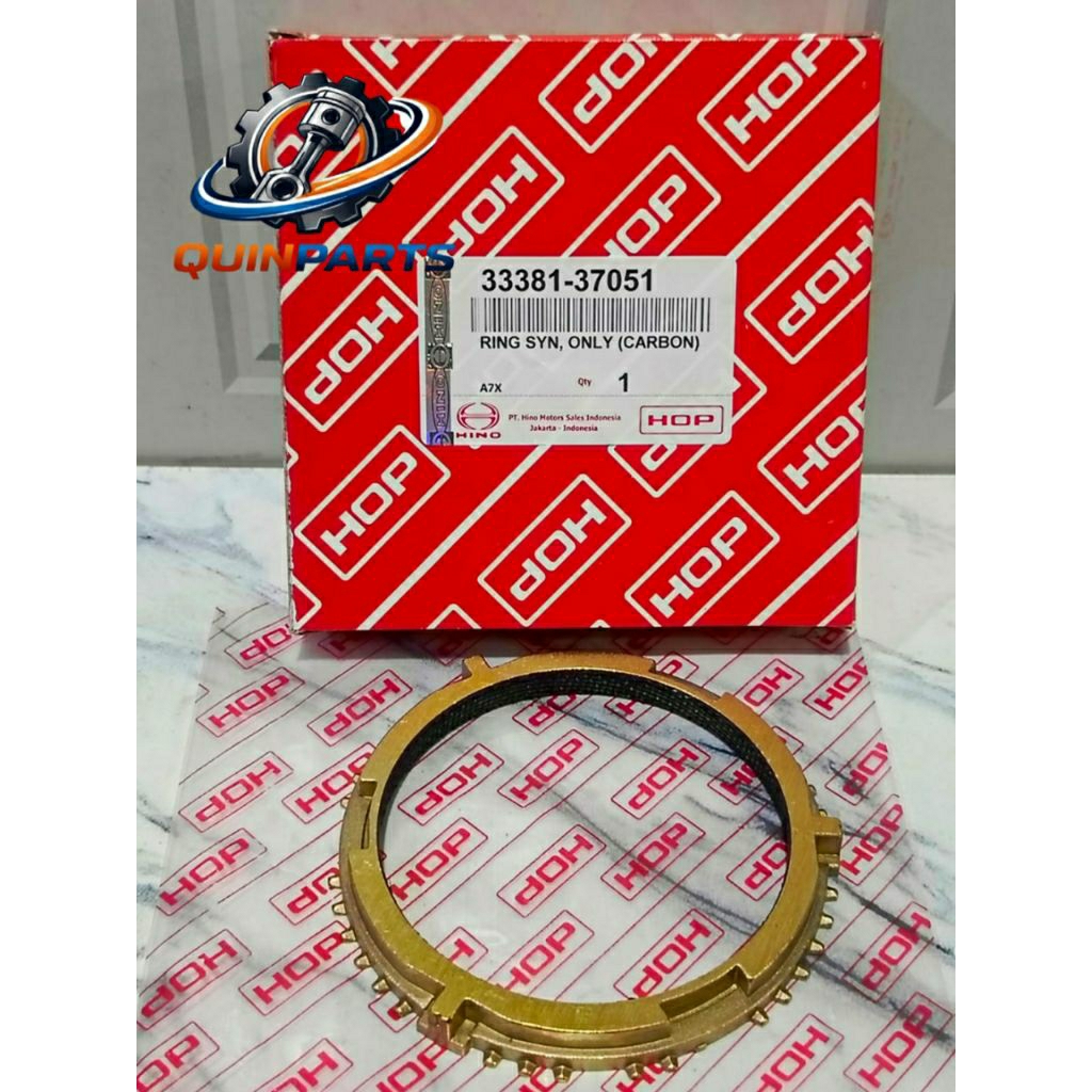 Ring Syncro Karbon Syncromis kuningan Gigi 4 Toyota Dyna Dutro 130 HT 33381-37051 HOP