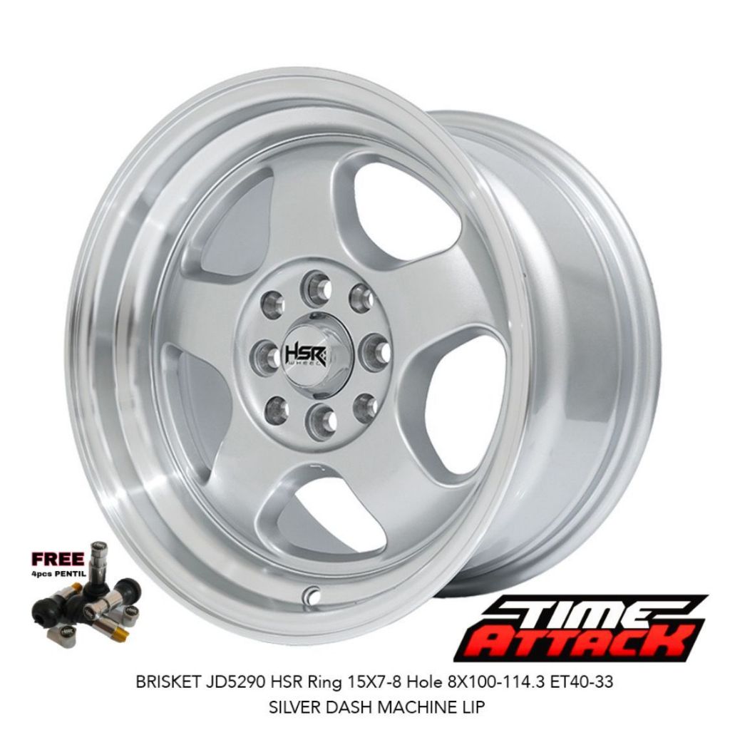 Velg Mobil Nissan March R15 HSR Wheel Brisket Velg HSR Ring 15