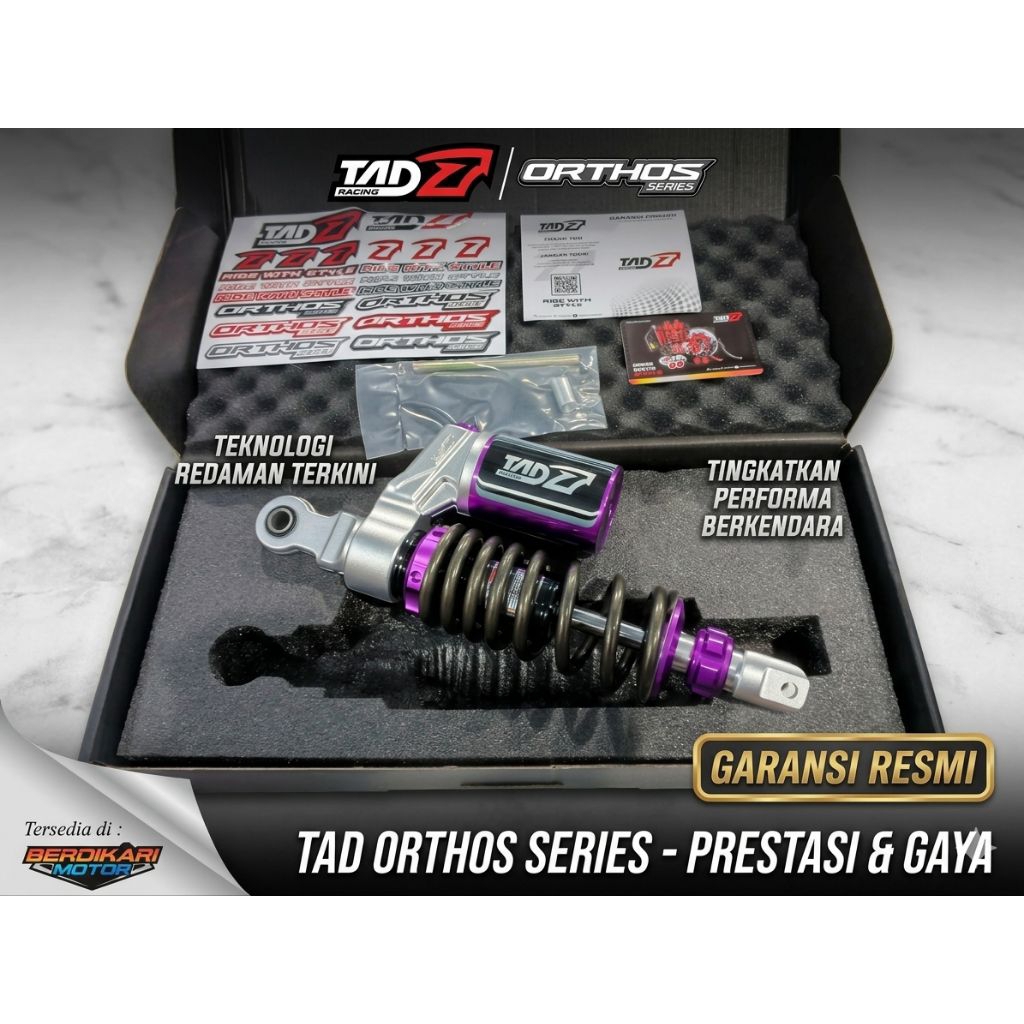SHOCK BREAKER TABUNG ATAS TAD ORTHOS BEAT SCOOPY VARIO125/150 305mm 330mm