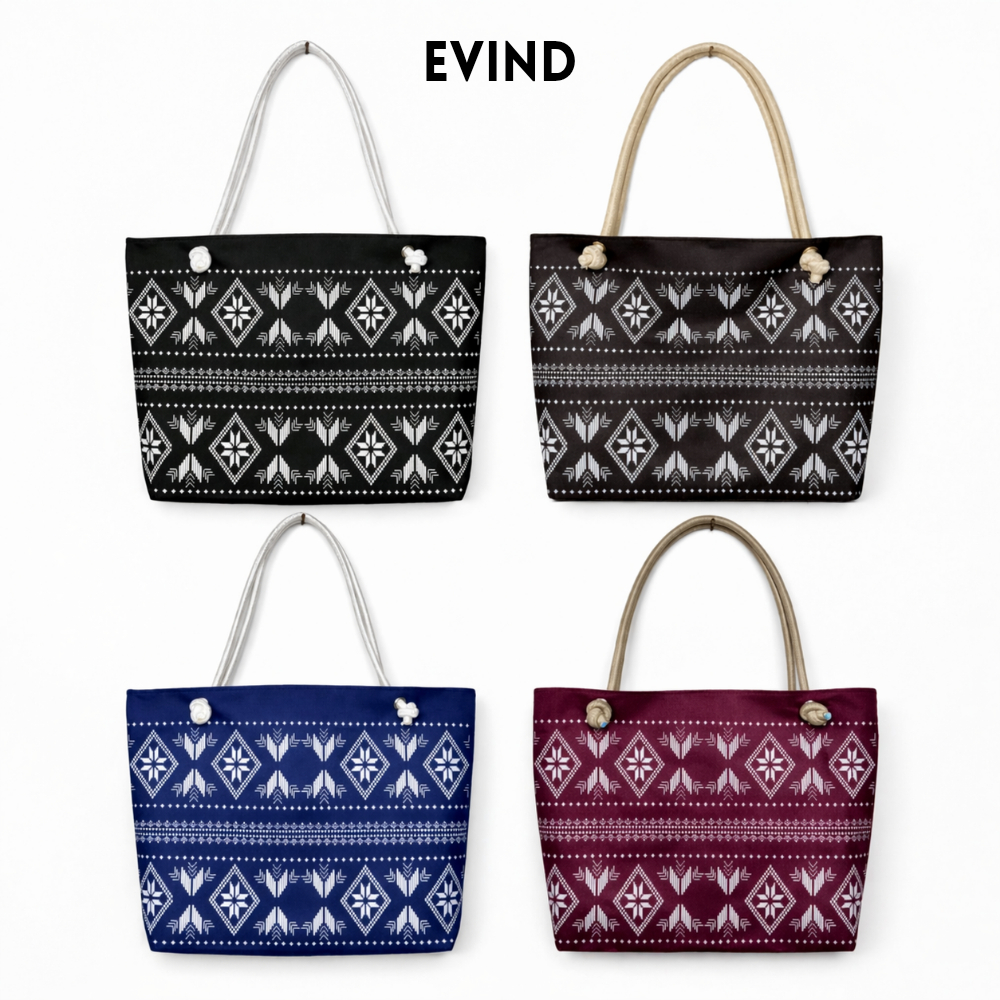 Totebag Tali Sumbu Tas Tote Motif Batik Tas Pengajian | Souvenir