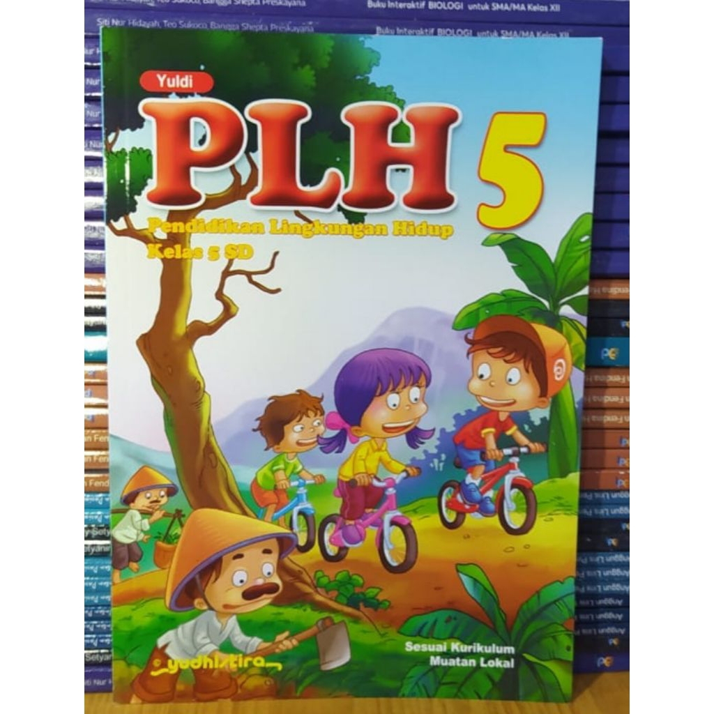 Buku Pendidikan Lingkungan Hidup PLH Kelas 5 SD Yudhistira
