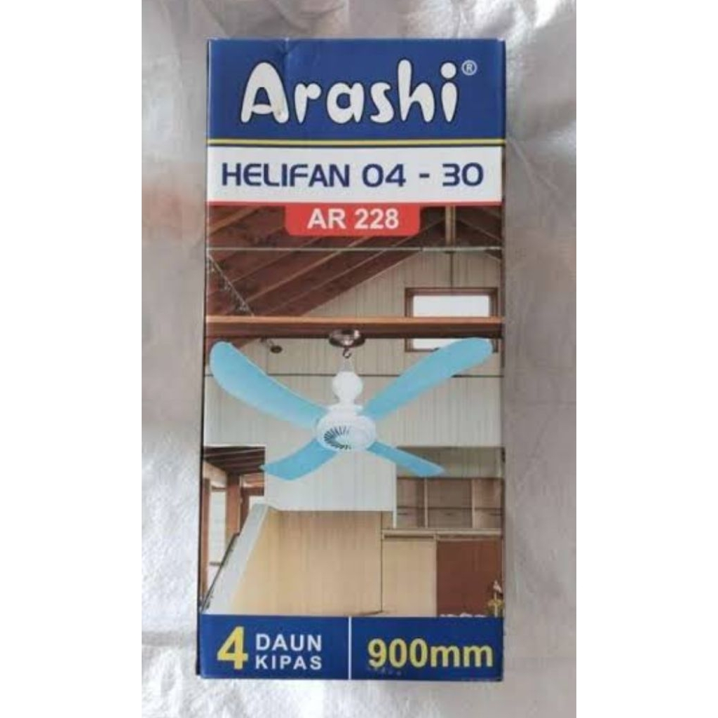 Kipas Angin Helifan Arashi 30 Watt