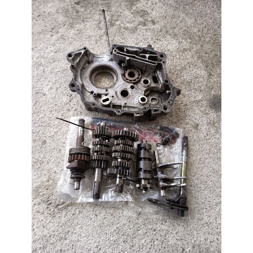 Rasio Sett Crankcase Tiger 6 Speed
