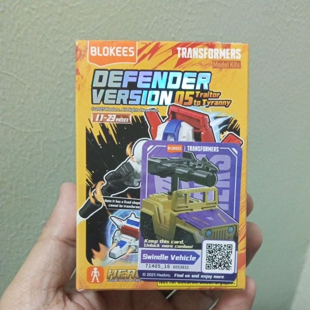 Blokees Transformers Defender Version 05 - Swindle Vehicle