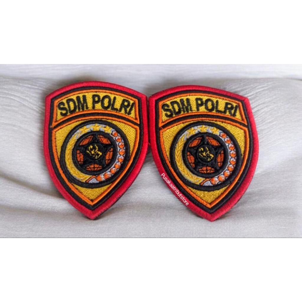 BORDIR SDM POLRI / BORDIR BET LENGAN SDM POLRI / BORDIR PREMIUM / BORDIR TIMBUL 3D