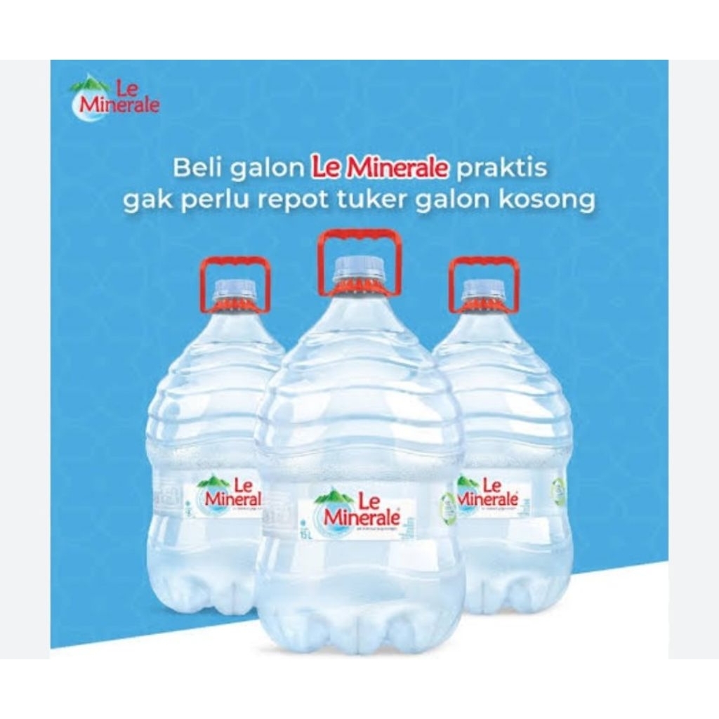 GALON LE MINERAL 15LITER