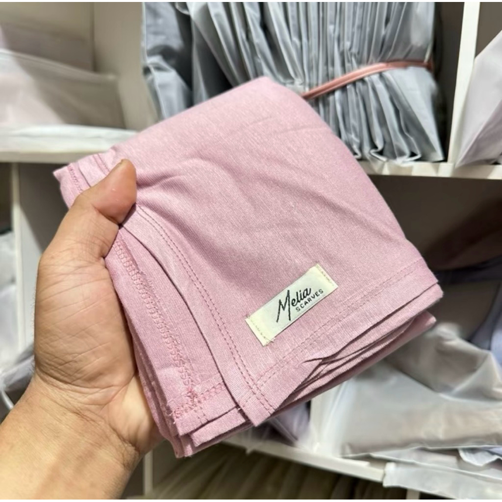 (COD) pashmina kaos  Rayon super Premium | original meleyot by melia scarves [premium]