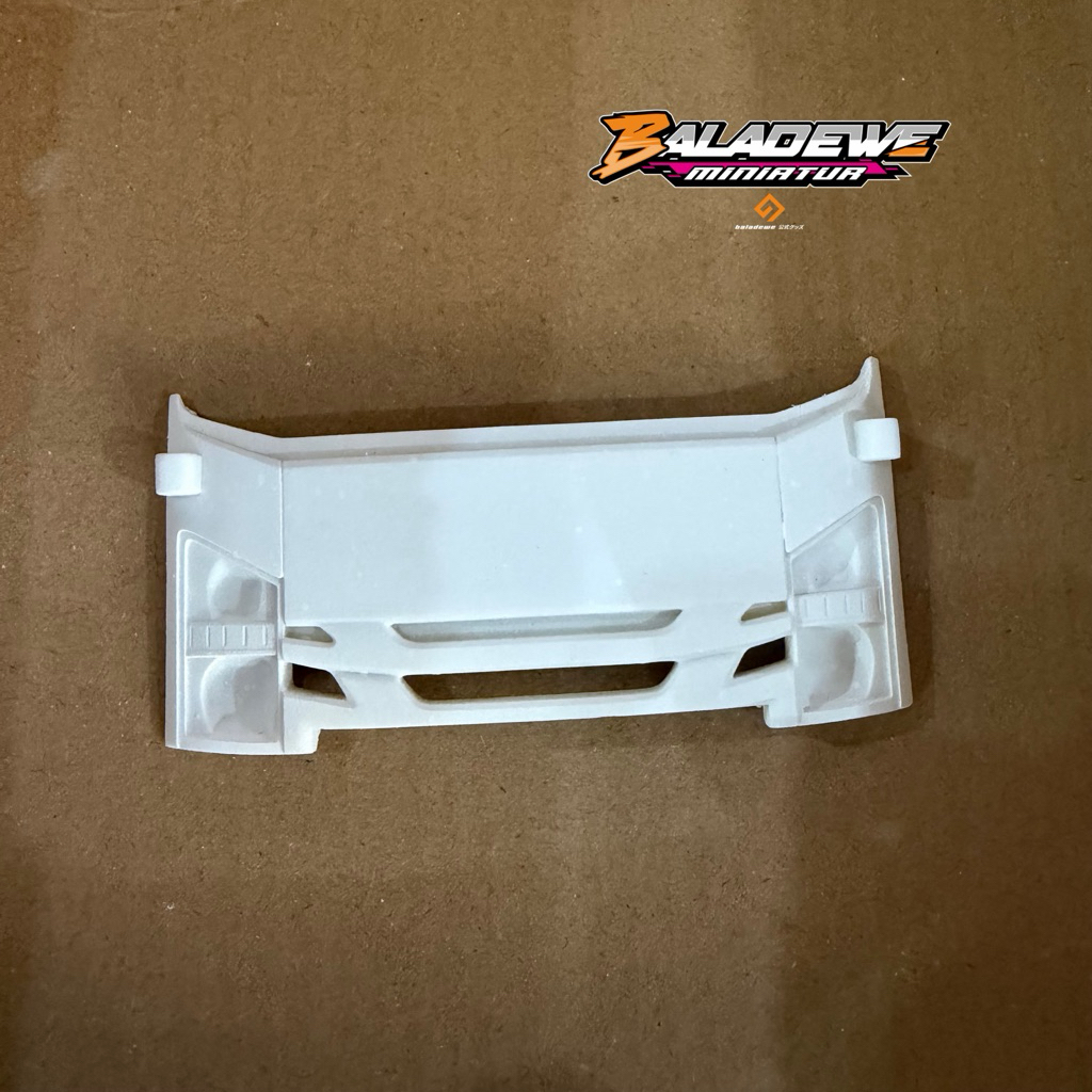 Skala Truk Plastik Face Giga Grill Bolong Bahan Modif Miniatur