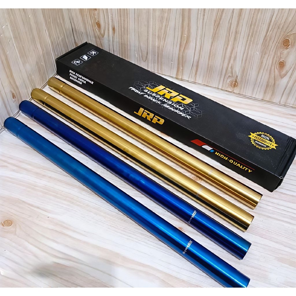 AS Shock Depan Ninja R SS JRP Racing Warna Gold & Blue JRP Racing Original