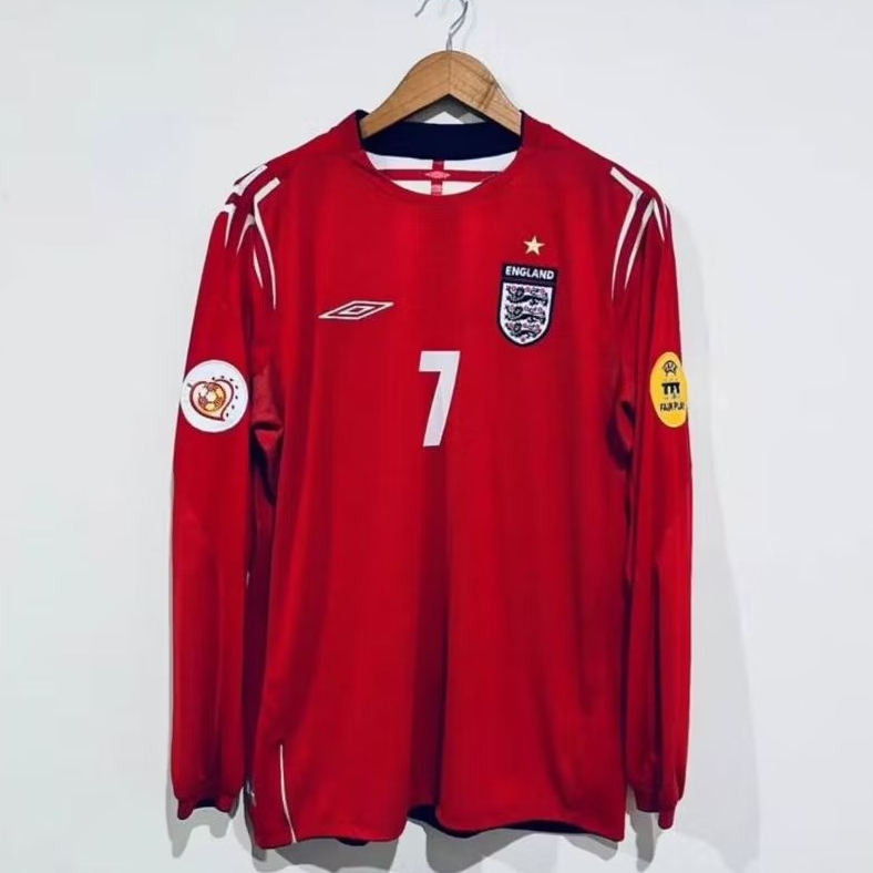 Jersey England Away 2004 Longsleeve