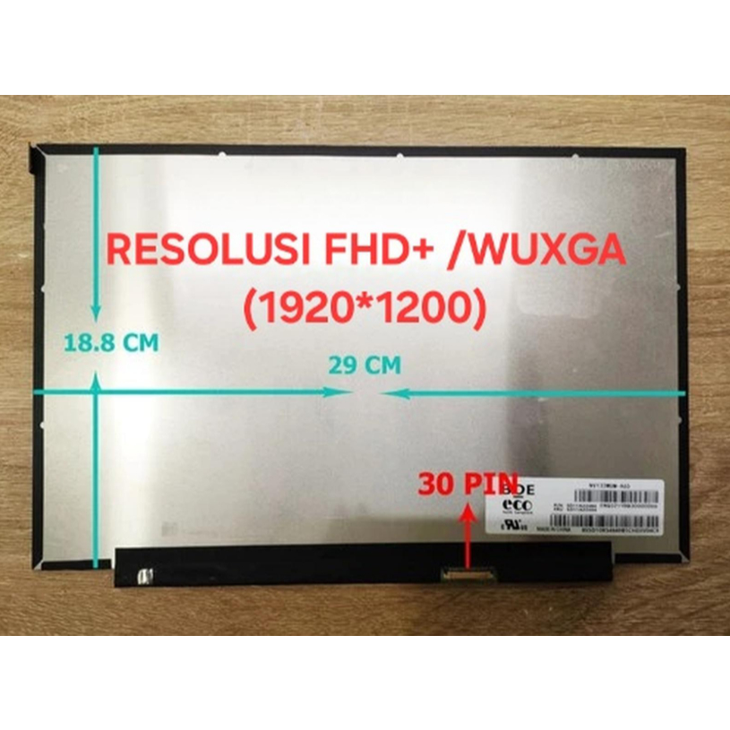 LAYAR LED LCD DELL INSPIRON 13 5310 P145G 13.3 INCH WUXGA / FHD+