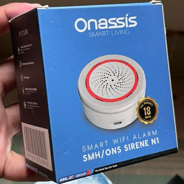 onassis smart wifi alarm