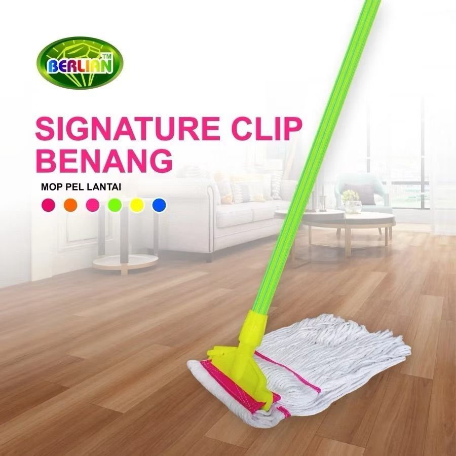 Pel Lantai Berlian/ Pel lantai gagang Besi