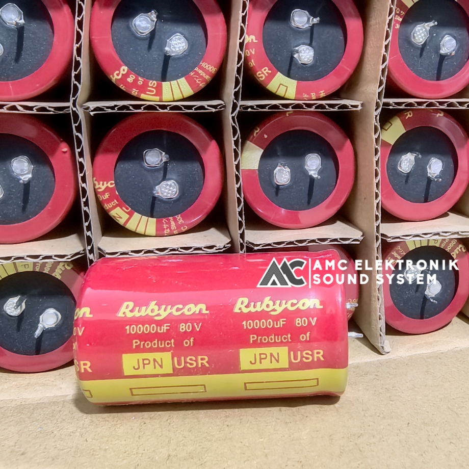 elco rubycon merah usr 10000uf 80v merah japan , elco rubycon merah usr 10000uf 80v